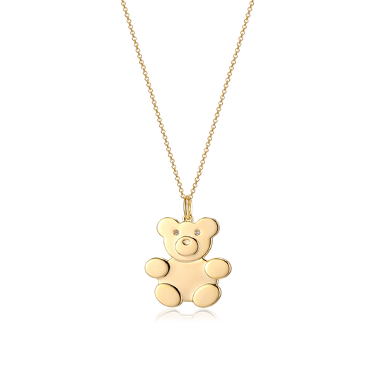 Teddy Family Necklace SN034G
