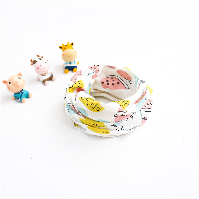 Boys' Casual Cotton Warm Printed Scarf