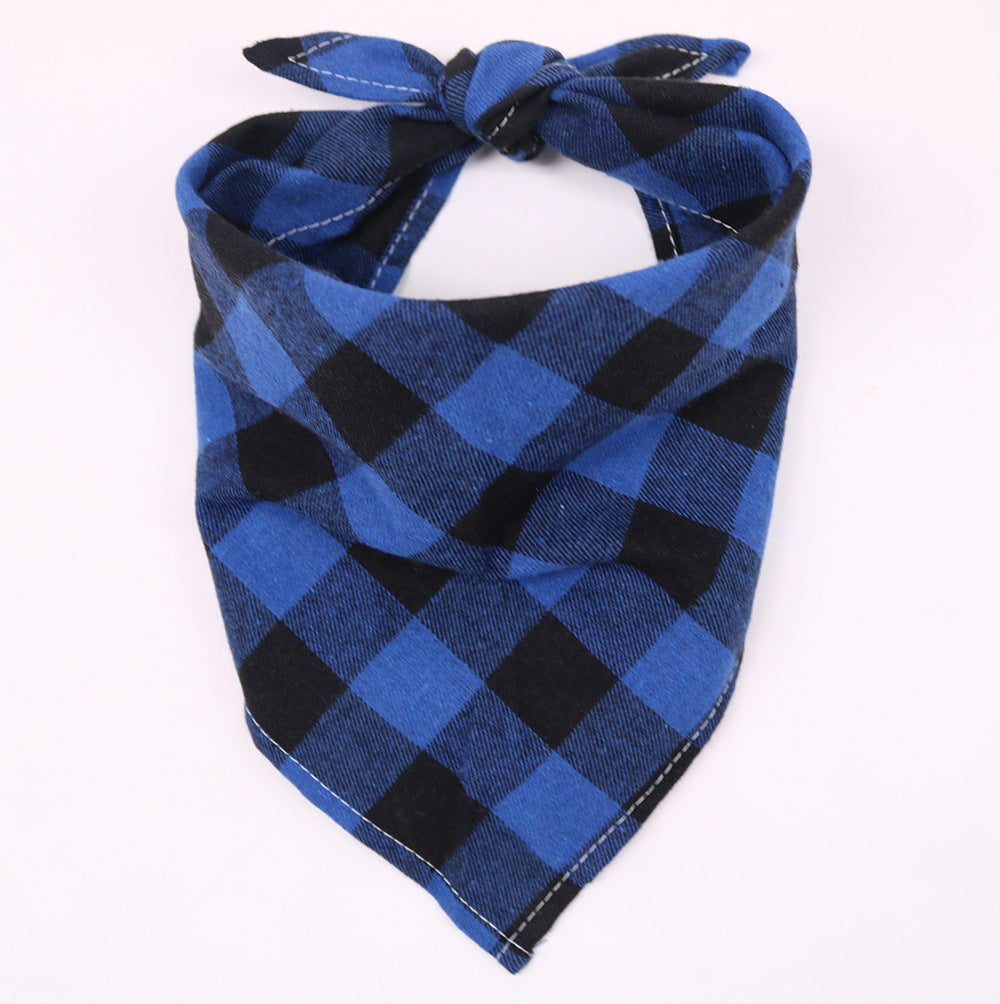 Pet Triangle Towel Big Dog Saliva Towel Classic