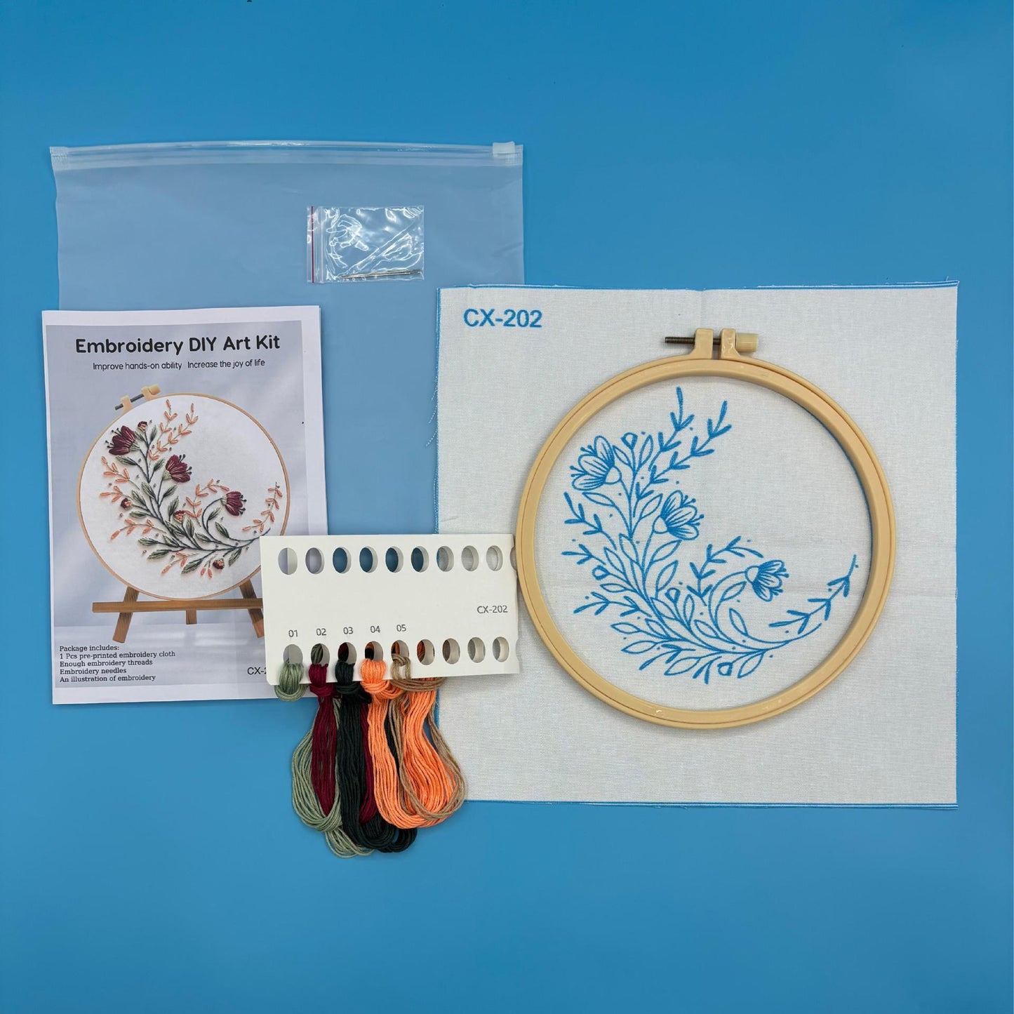 Flower Embroidery Material Package Decoration Ornaments