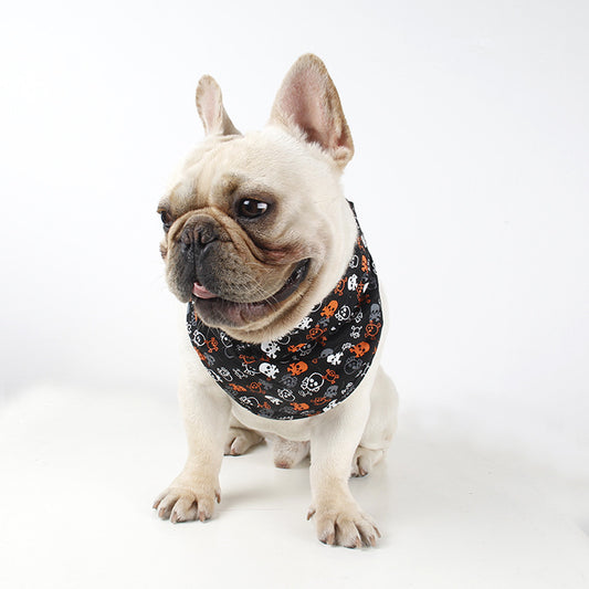 Christmas Triangle Scarf Dog Bib Medium And Large Dog Saliva Towel