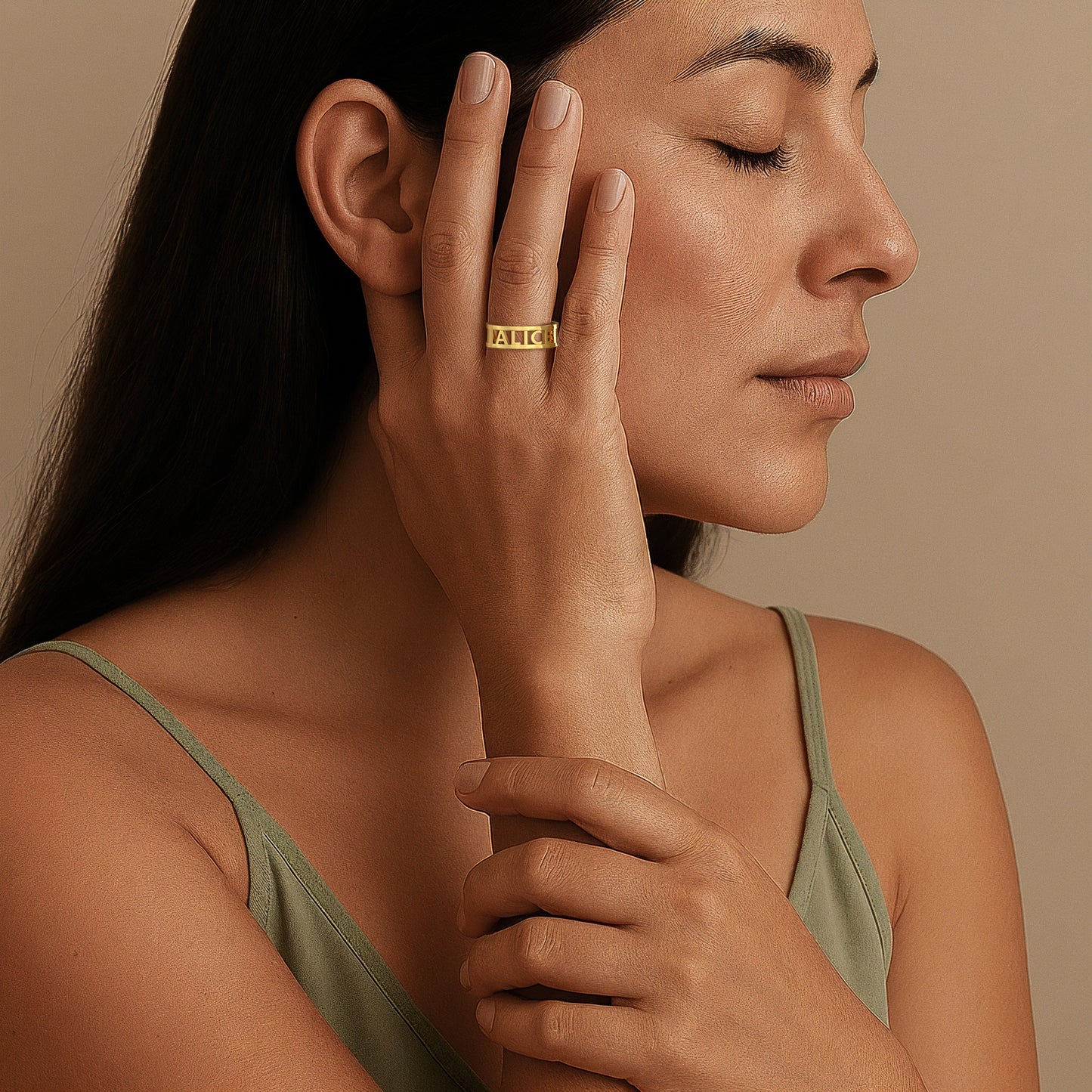 Classic Customique Signature Ring SR001C