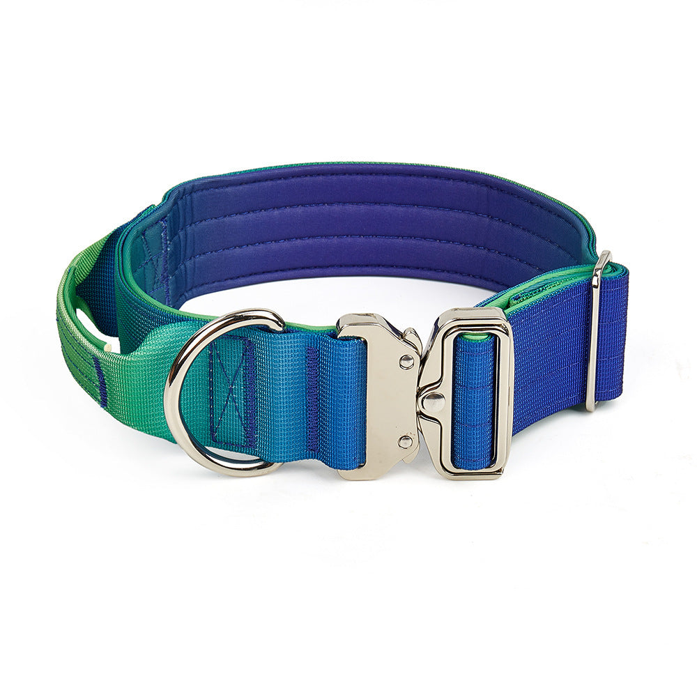 Gradient Collar Widened Pet Accessories Avoid Cutting Into The Neck