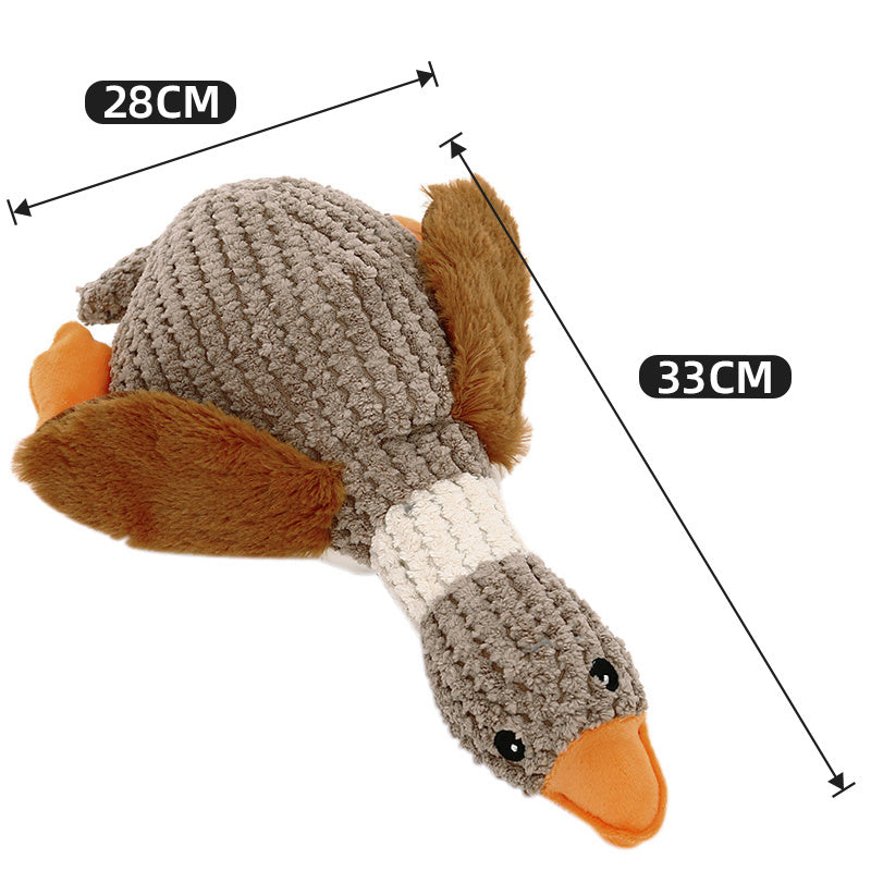 Dog's Stress Relief And Bite Resistant Sound Plush Toy