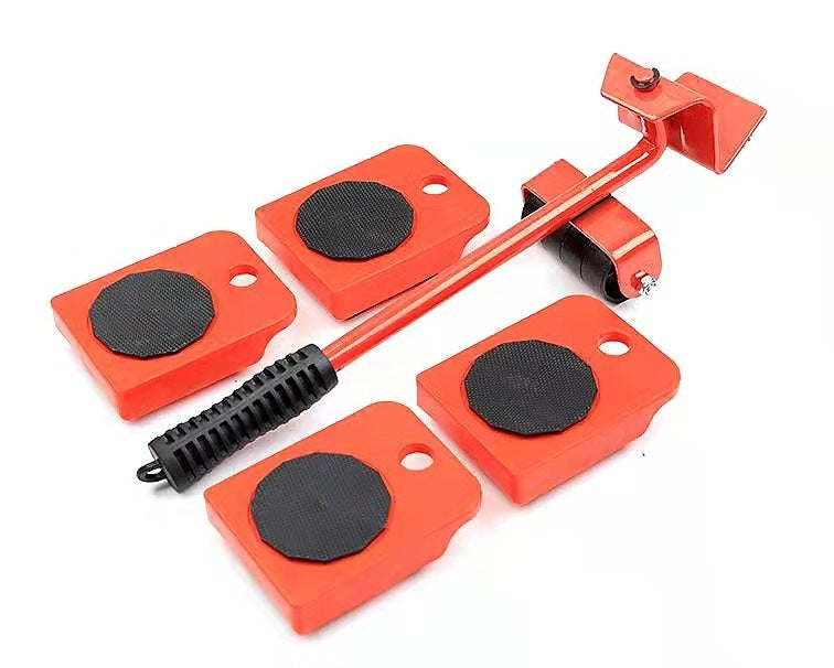 Plastic Convenient Furniture Moving System Weight Carrier With Pry Type Heavy Furniture Mobile Roller Set