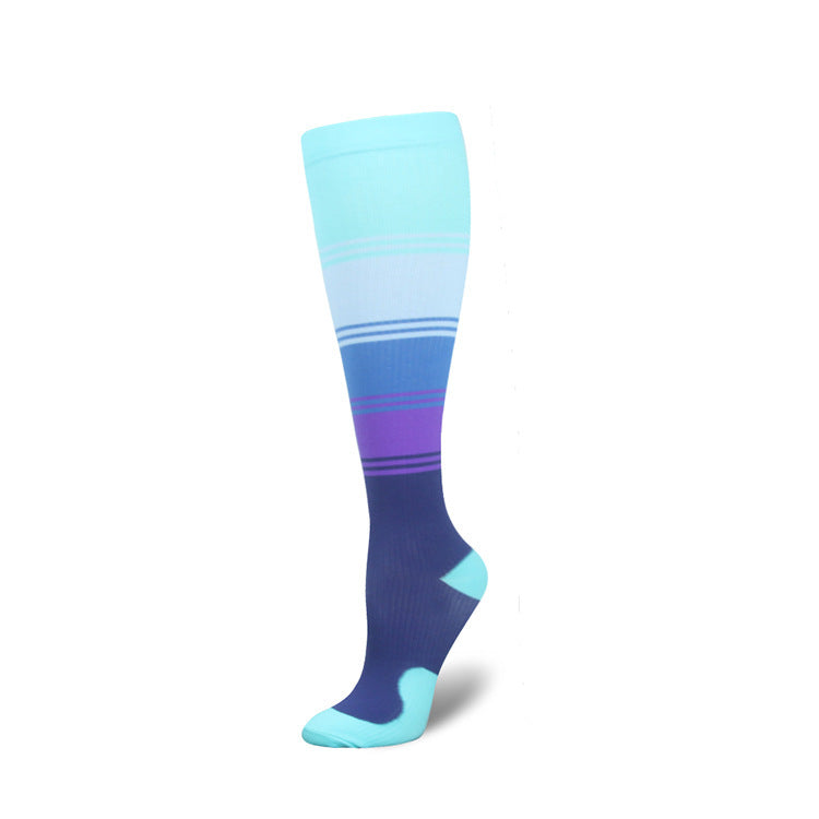 Outdoor Cycling Running Breathable Tube Socks Sports Compression Socks