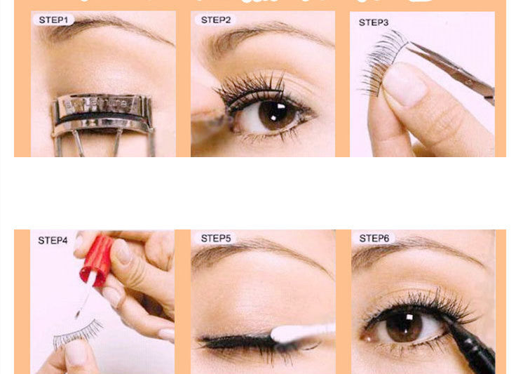 Cute Big Eye Makeup Eyelashes 4 Pairs