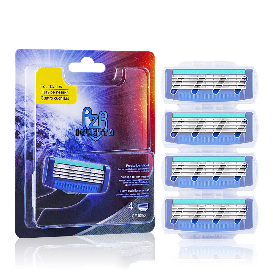 Shaver 4-layer Men's Shaver-piece Manual Replacement Tool Holder Universal Three-layer Series