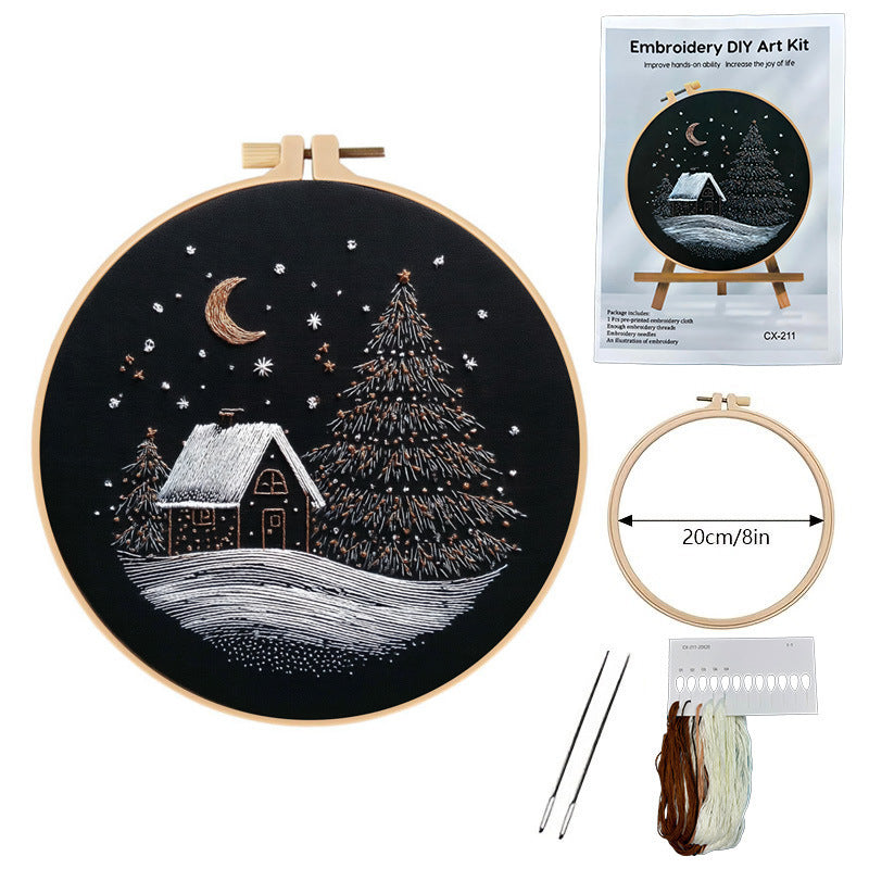 Christmas Snow House Material Package