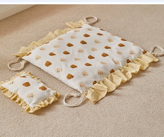 Wooden Dog Bed All Seasons Summer Bedding