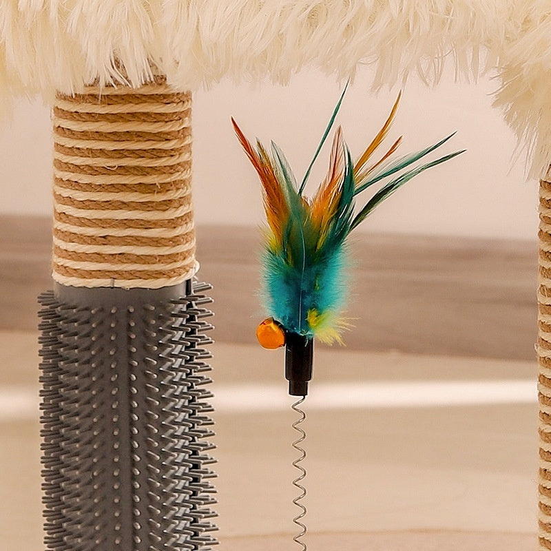 Scratch-resistant Pet Toy Pillar