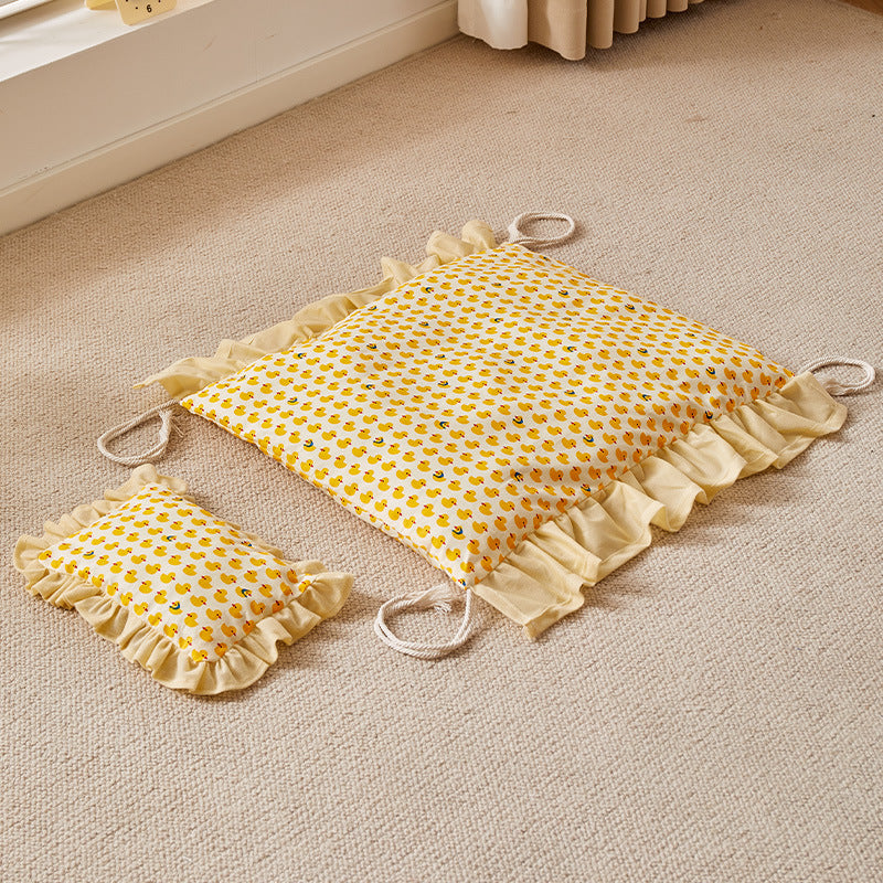 Wooden Dog Bed All Seasons Summer Bedding