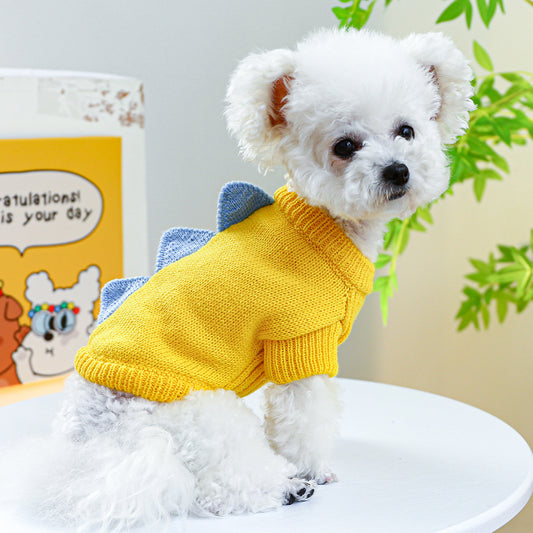 Pet Ring Dog Clothes Warm, Comfortable And Cute