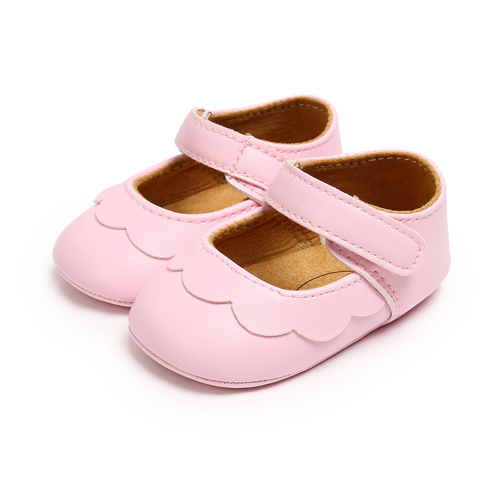 Baby Girl's Solid Color Toddler Shoes