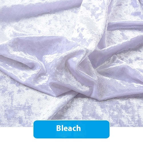 Multicolor Stretch Diamond Velvet Fabric Ice Flower Flannel