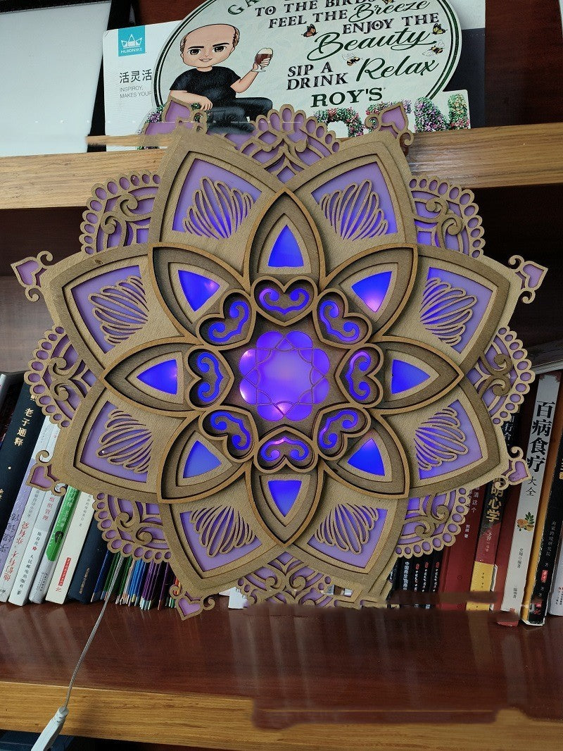 Yoga Room Creative Datura Atmosphere Night Light
