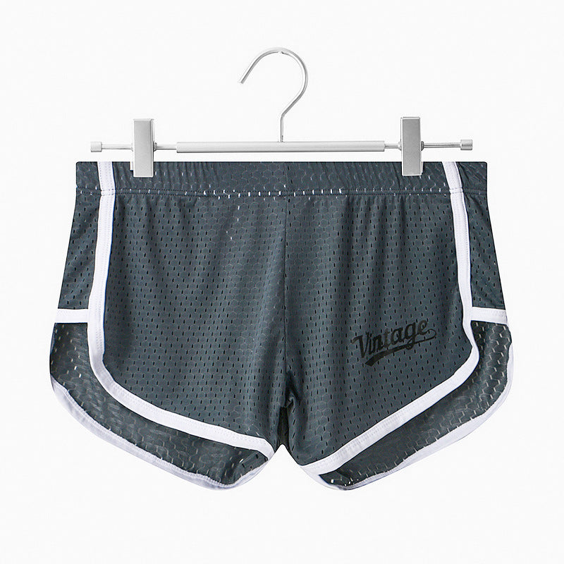 Ice Silk Men's Quick-drying Breathable Mid Waist Underwear