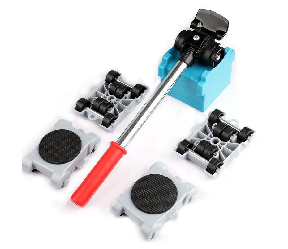 Plastic Convenient Furniture Moving System Weight Carrier With Pry Type Heavy Furniture Mobile Roller Set