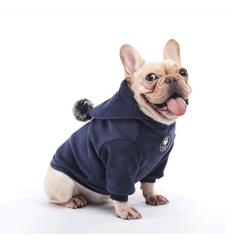 Dog Clothes Autumn And Winter Clothes Super Soft Sweater Thick Warm Sweater Corgi Schnauzer Fleece