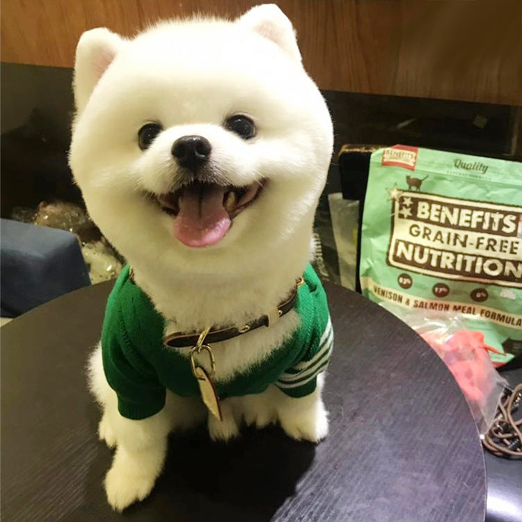 Christmas Pet Dog Clothes Autumn And Winter Sweater TeddyFrench Bulldog British Bucket Corgi Cat Sweater