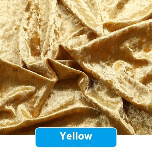 Multicolor Stretch Diamond Velvet Fabric Ice Flower Flannel