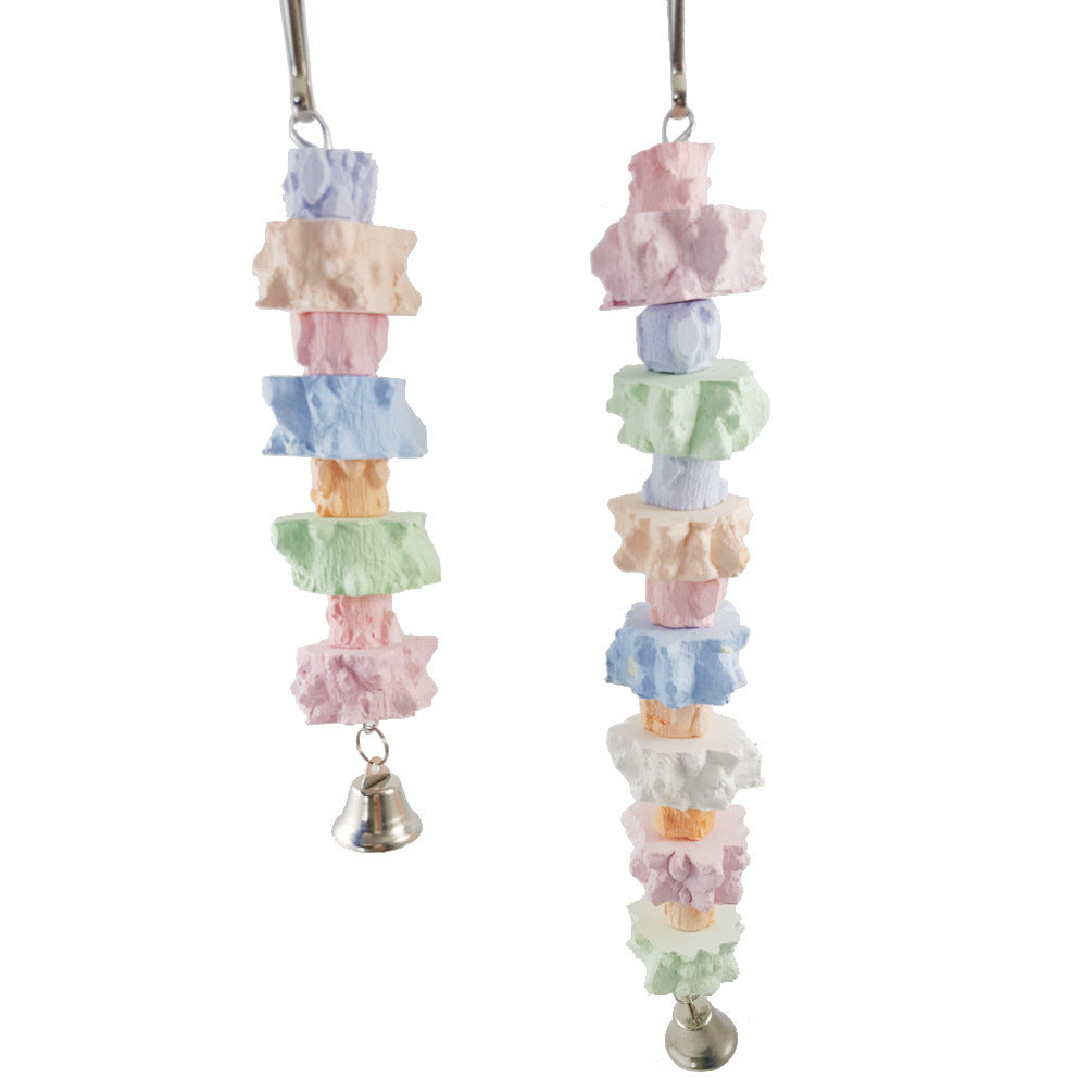 Pepper Stone Molar String Toy Bird