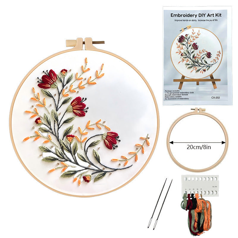 Flower Embroidery Material Package Decoration Ornaments