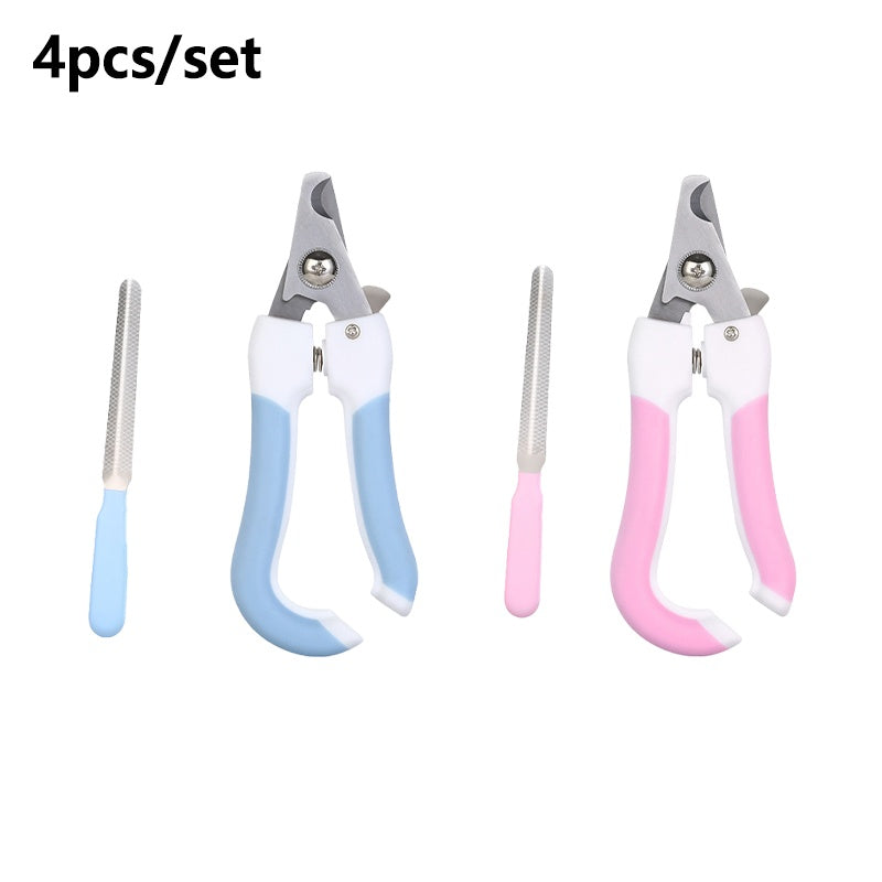 Pet Nail Scissors, Dog And Cat Nail Clippers, Nail Clippers, Pet Scissors, Pet Daily Necessities Set