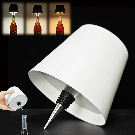 Wireless Desk Lamp LED Creative Wine Bottle Lamp Detachable Portable Charging Atmosphere Decorative Lamp