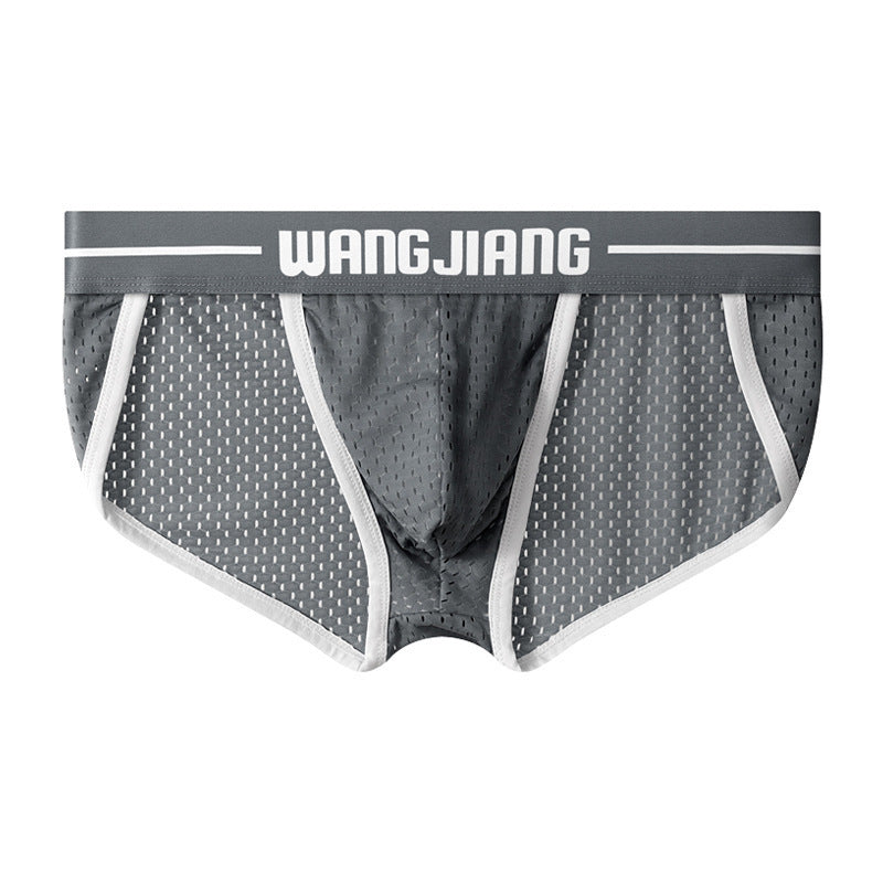 Mesh Breathable Ice Silk Men's Triangle Underwear