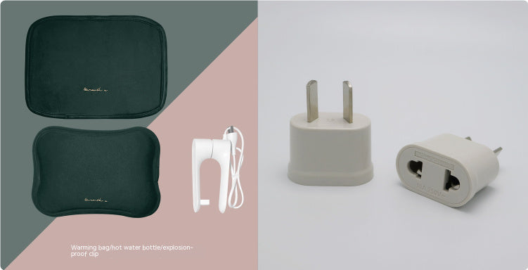 Rechargeable Hand Warmer Belly Cute Plush Explosion-proof Heating Pad Electric Hot Water Bag