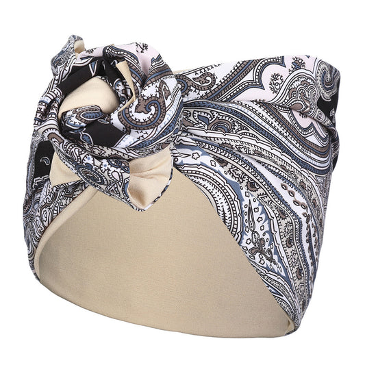 Retro Printed Cross Hair Band