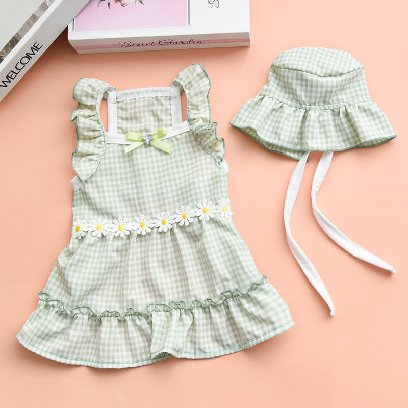 Pet Clothes Cat Summer Thin Vest Sling