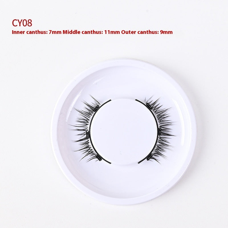 Magnetic Glue-free Three False Eyelashes Suit Collection Use Natural Simulation Long-lasting