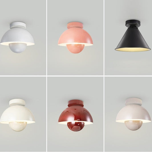 Bud Ceiling Lamp Corridor Aisle Decorative Led Iron Craft Wall Lamp