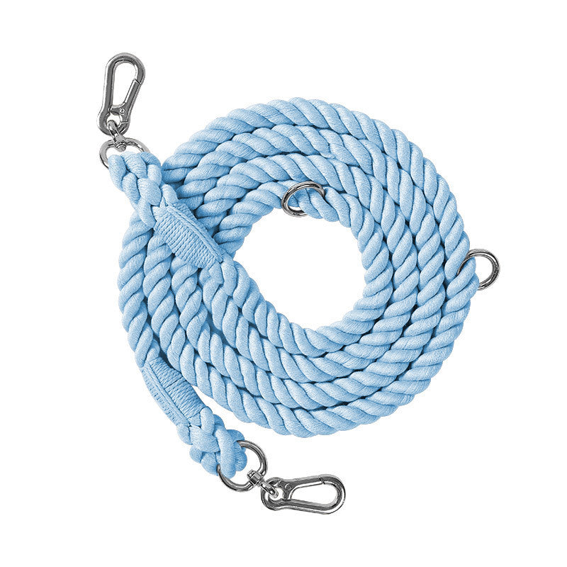 Multifunctional Braided Double-ended Dog Leash