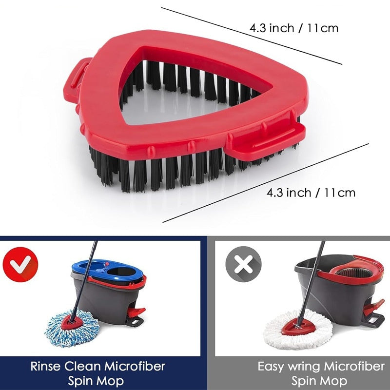 Triangular Brush Cleaning Brush Replacement Head