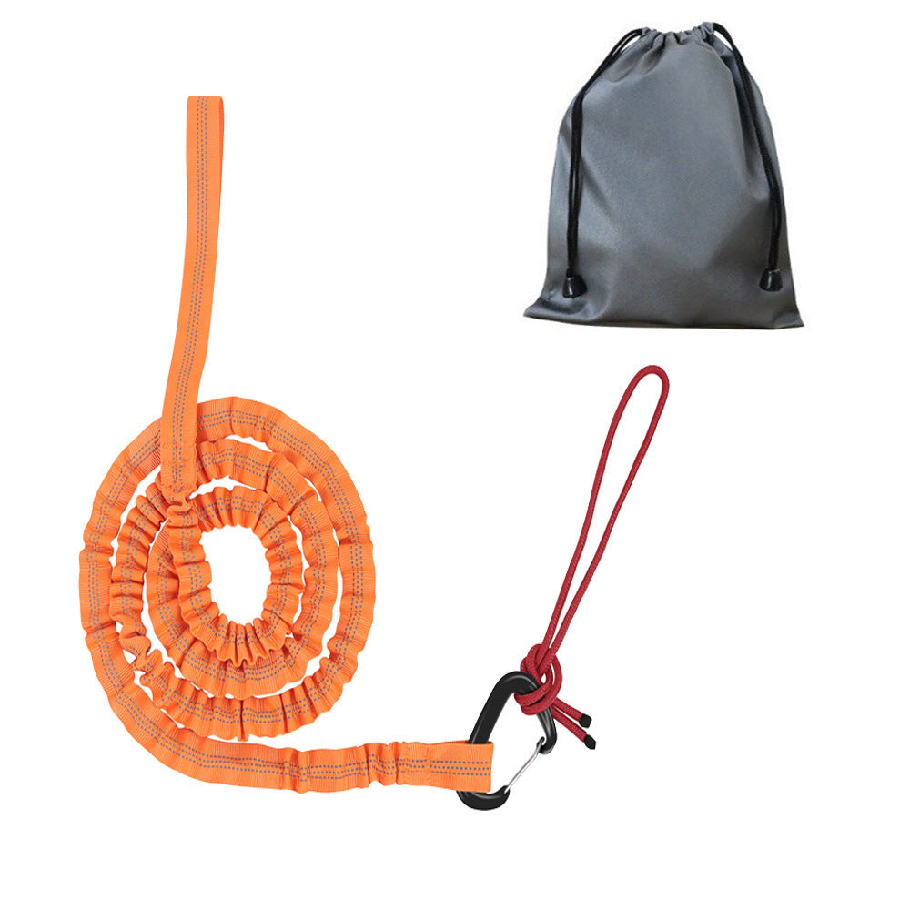 Bicycle Traction Mountain Bike Parent-child Pull Portable Trailer Rope