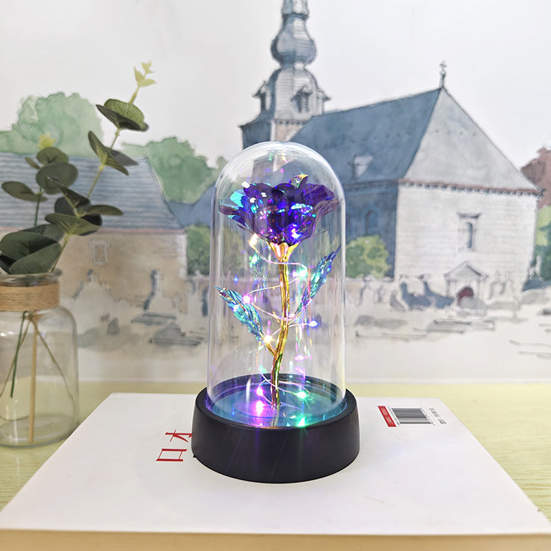 Glass Cover Small Night Lamp