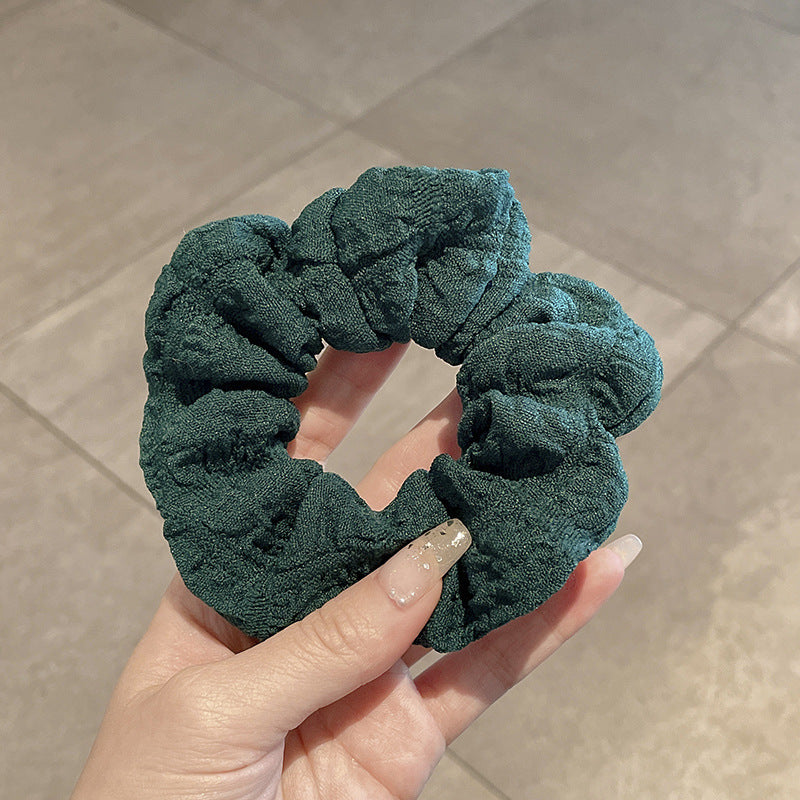 Winter Plush Pork Intestine Hair Ring