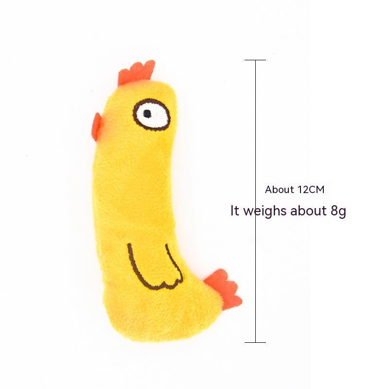 Pet Plush Toy Bite-resistant Cat Toy With Catnip