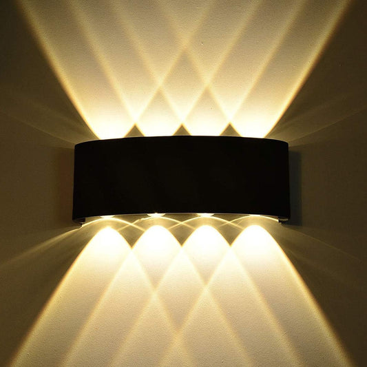 Outdoor Wall Lamp Waterproof Solar Intelligent Remote Control