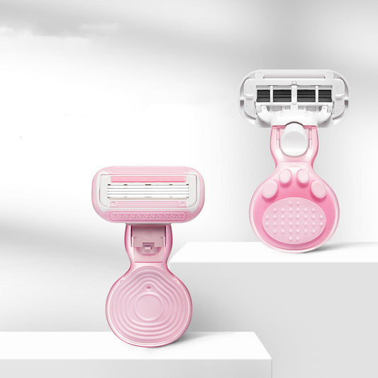 Women's Hair Trimmer Small Shell Cat's Paw Manual