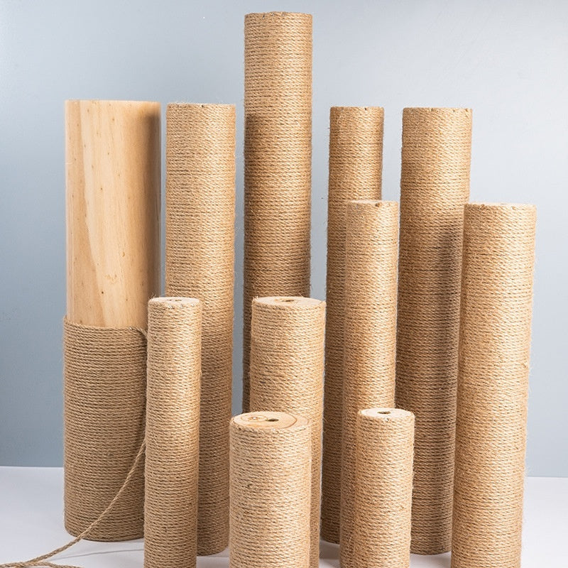 Cat Climbing Pillar Solid Wood Hemp Rope Sky Pillar