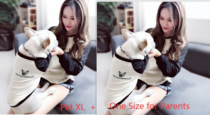 Dog Clothing Korean Style Long-sleeved T-shirt