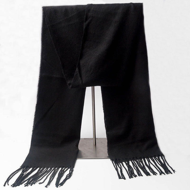 Men's Fashion Simple Thickened Imitation Cashmere Scarf