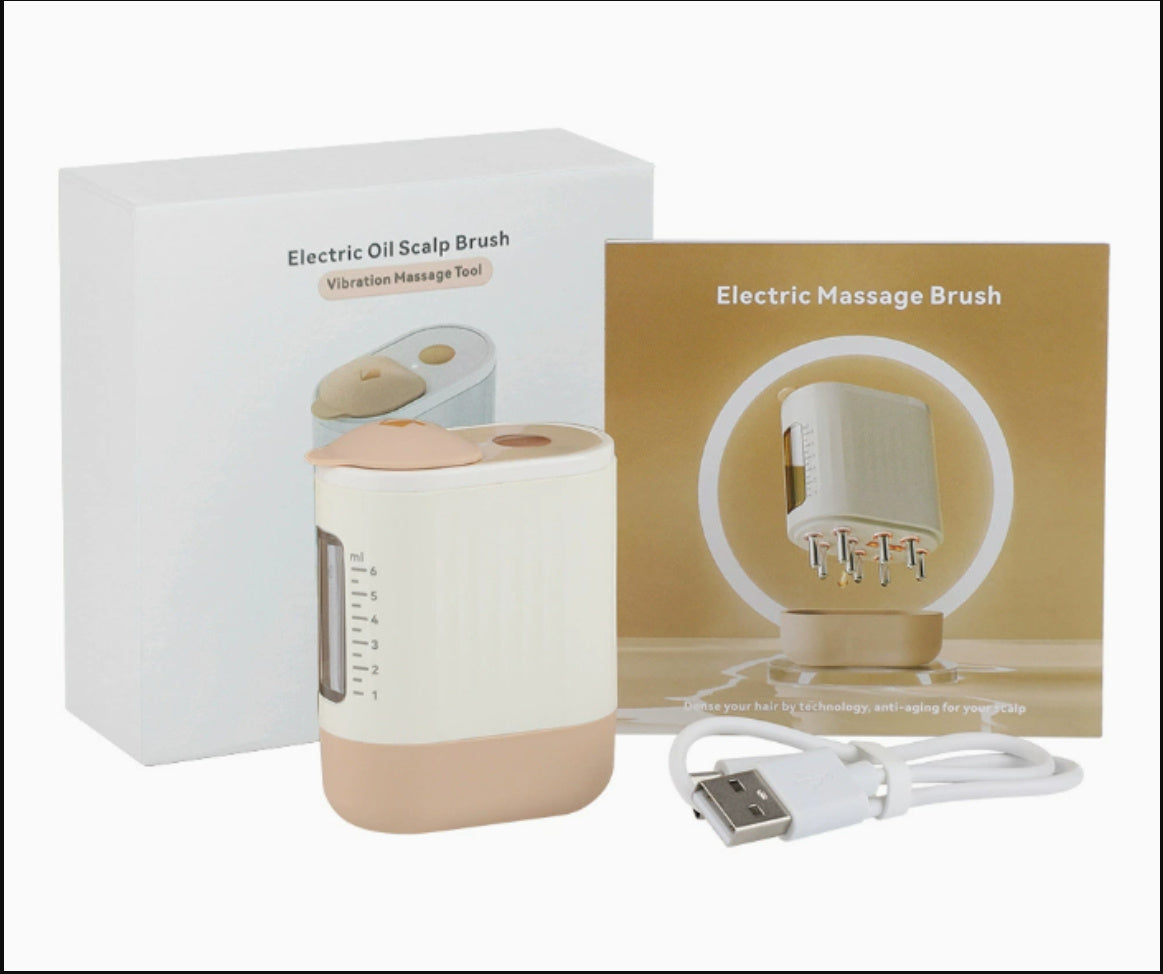 Red Light Vibration Massage Comb Scalp Medicine Import Micro Current