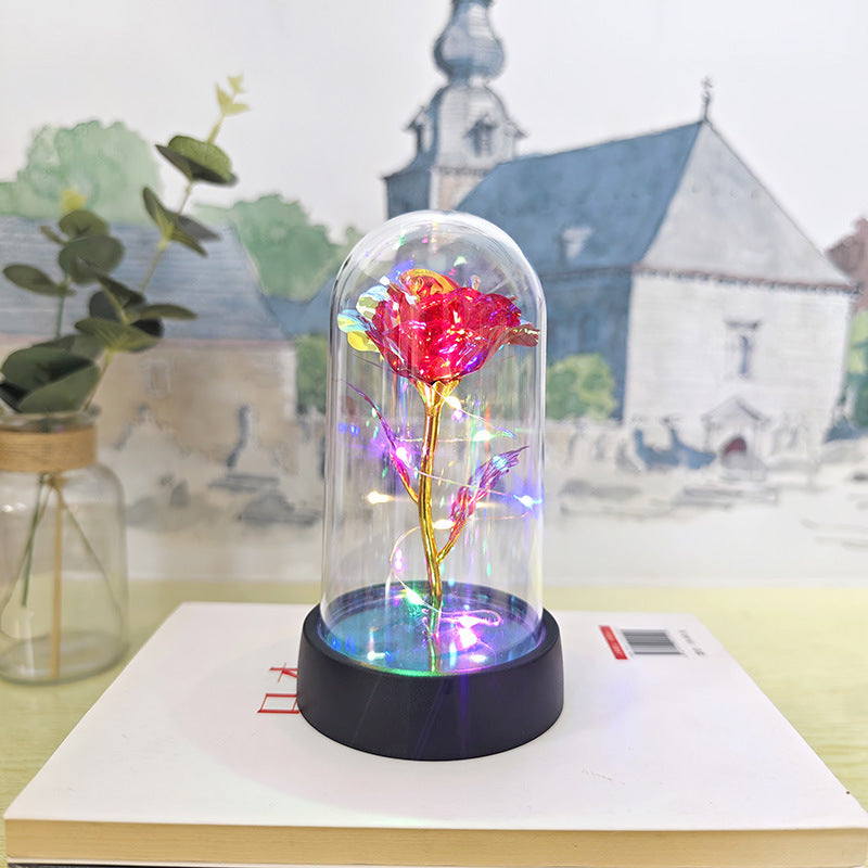 Glass Cover Small Night Lamp