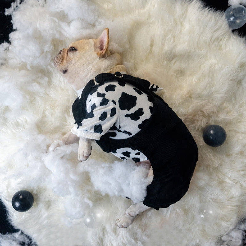 Two Piece Dog Clothes Warm Autumn And Winter Clothes