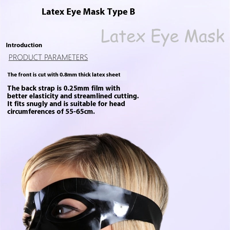 Latex Eye Mask Accessories Props